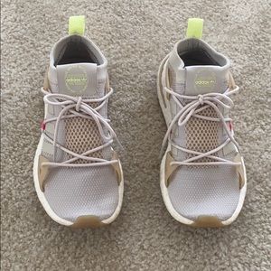 Tan sock knit Adidas